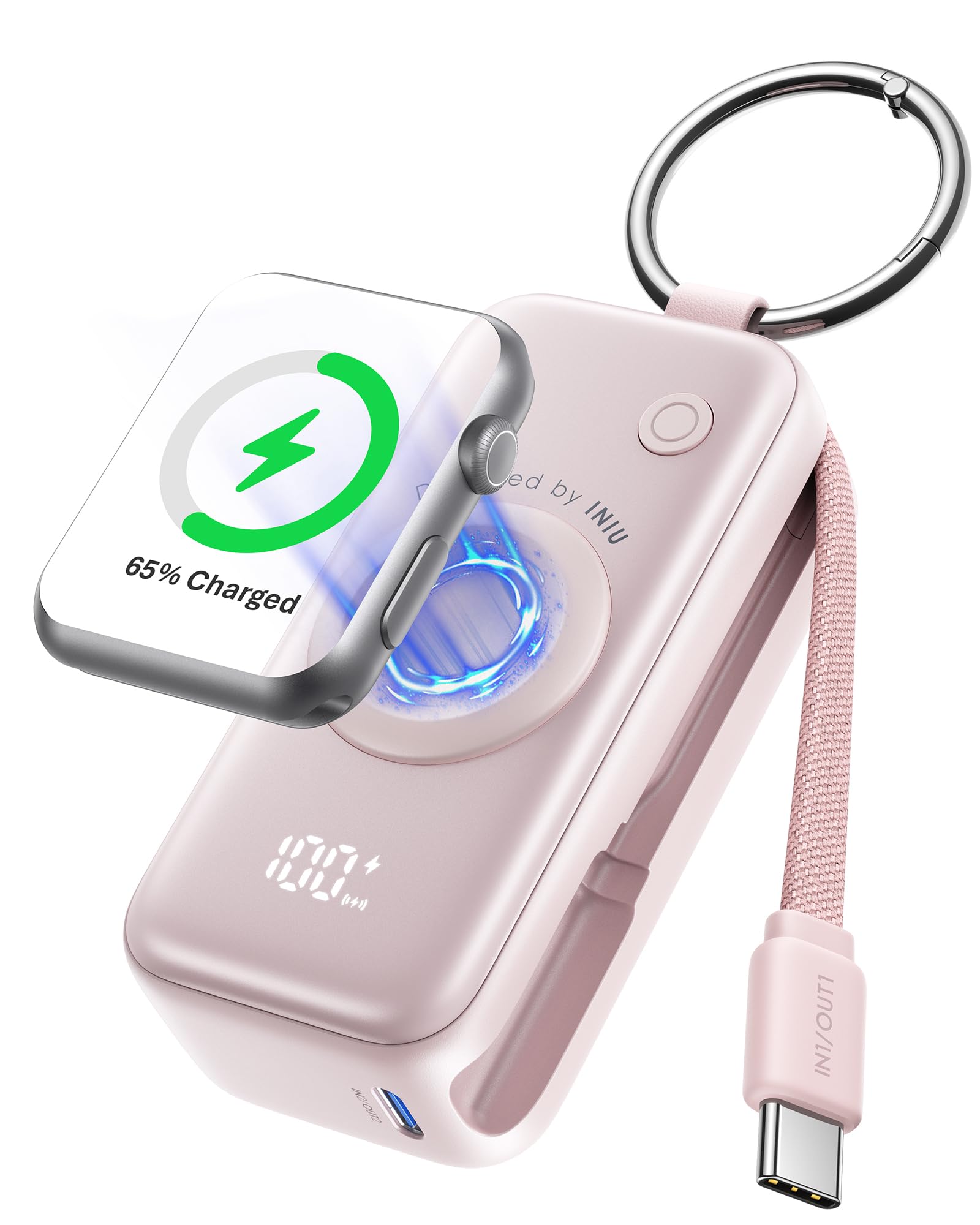 Amazon.com: INIU SnapGo Portable Charger, 5000mAh Mini Power Bank